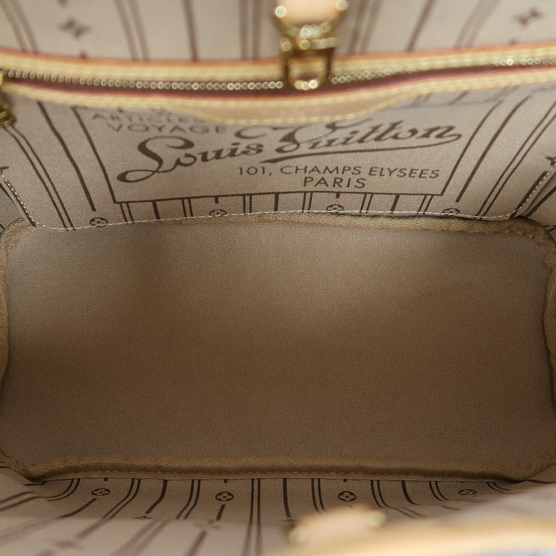 LOUIS VUITTON Monogram Neverfull PM Tote Bag brown　Gold Hardware