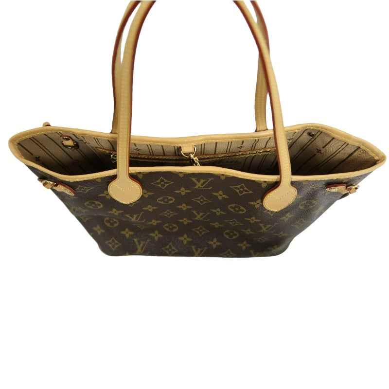 LOUIS VUITTON Monogram Neverfull PM Tote Bag brown　Gold Hardware