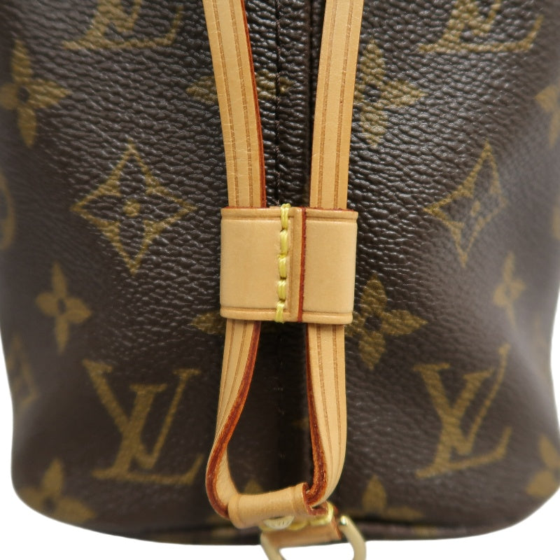 LOUIS VUITTON Monogram Neverfull PM Tote Bag brown　Gold Hardware