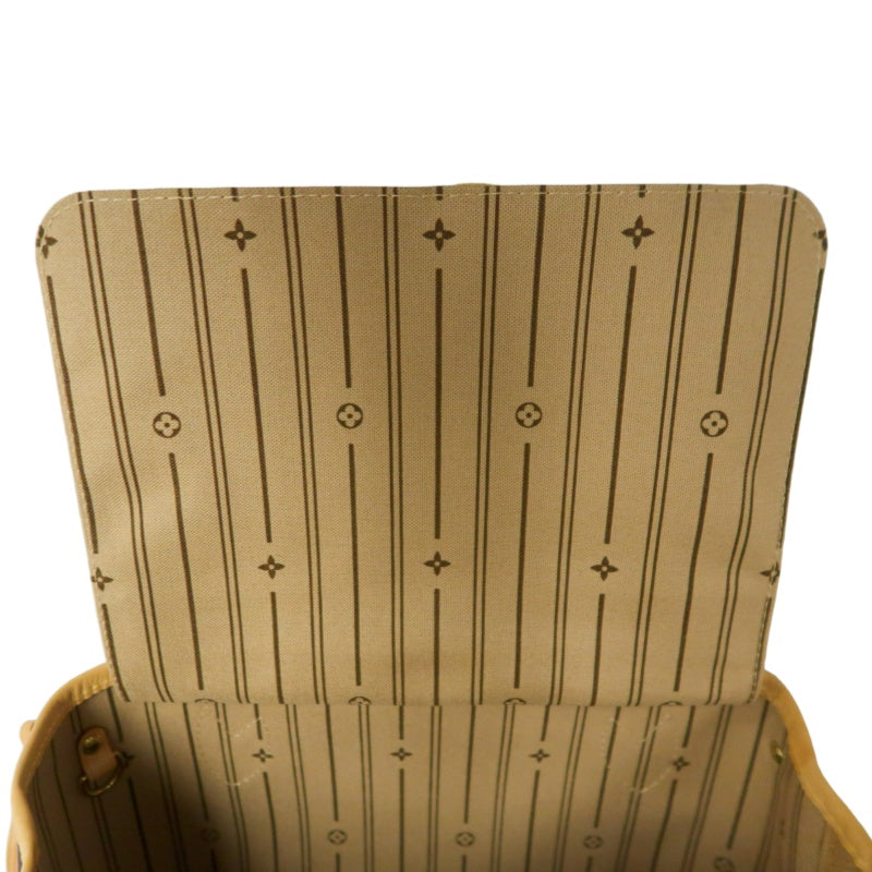 LOUIS VUITTON Monogram Neverfull PM Tote Bag brown　Gold Hardware