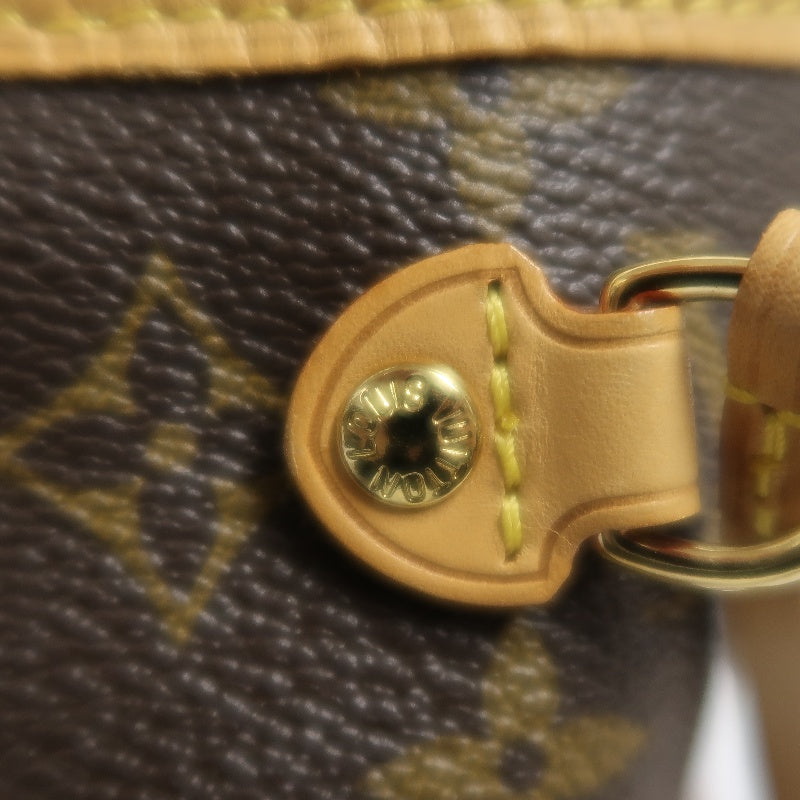 LOUIS VUITTON Monogram Neverfull PM Tote Bag brown　Gold Hardware