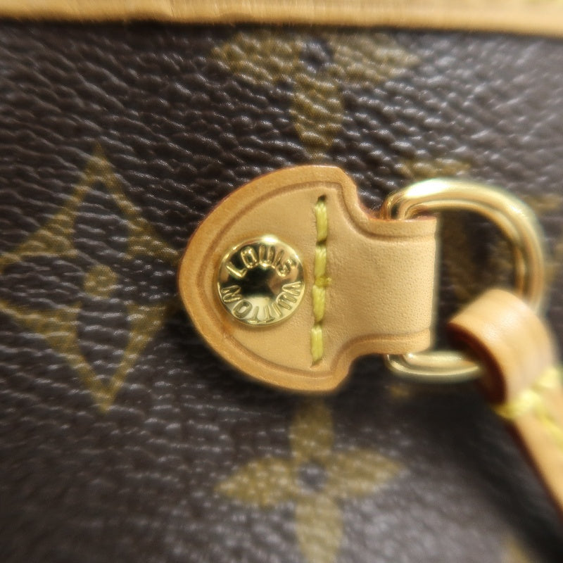 LOUIS VUITTON Monogram Neverfull PM Tote Bag brown　Gold Hardware