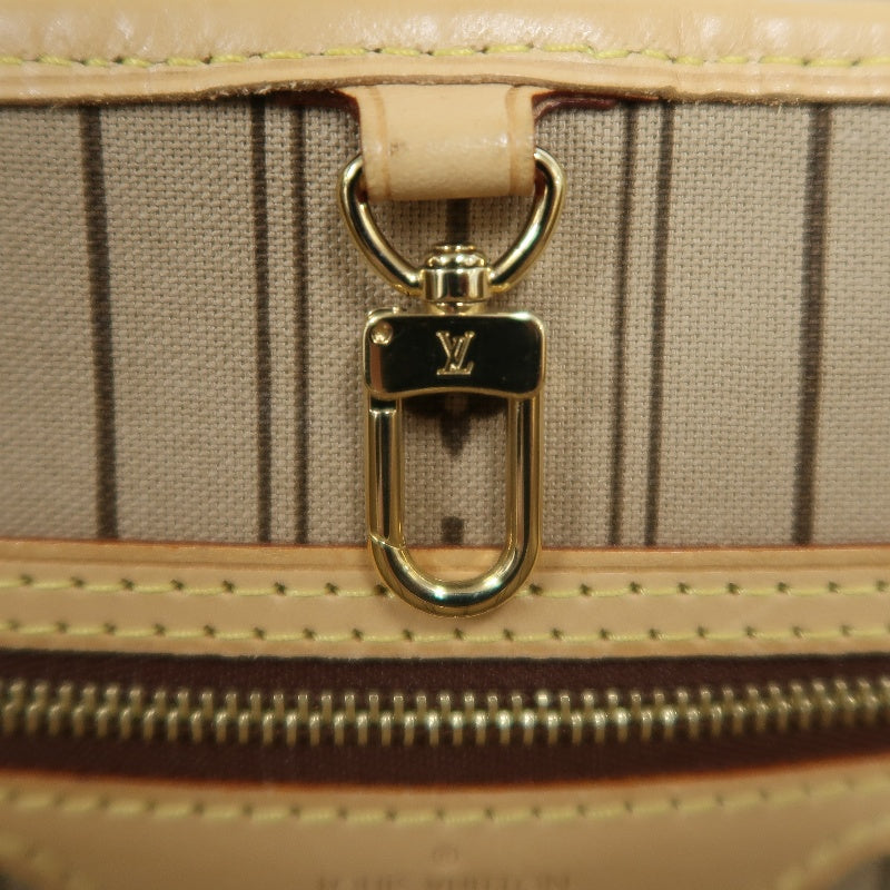 LOUIS VUITTON Monogram Neverfull PM Tote Bag brown　Gold Hardware