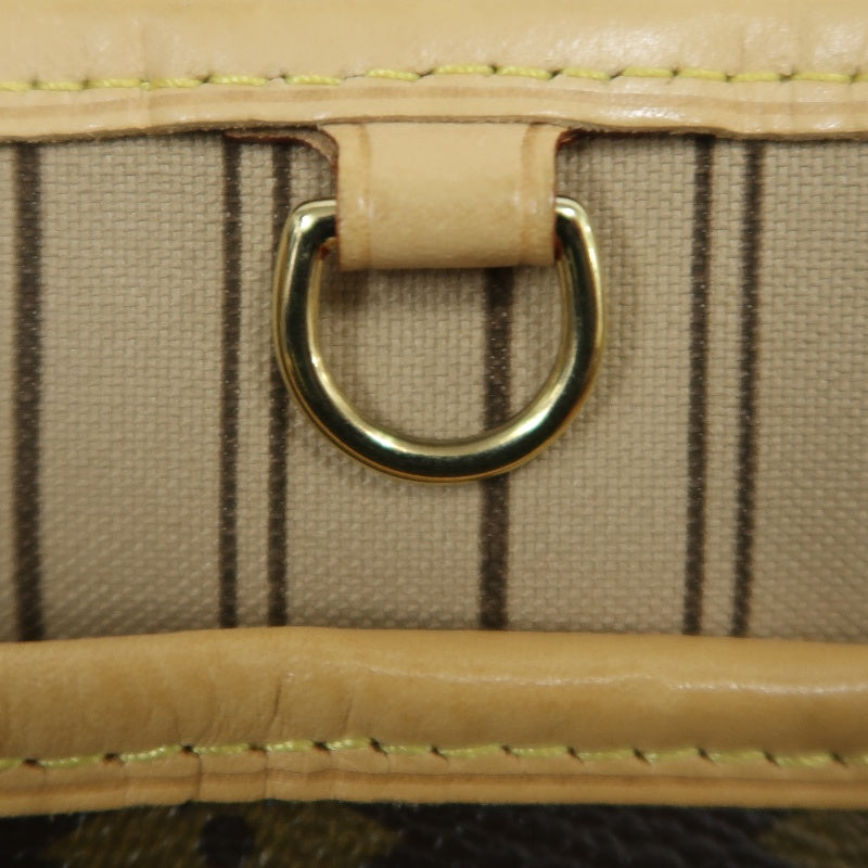 LOUIS VUITTON Monogram Neverfull PM Tote Bag brown　Gold Hardware