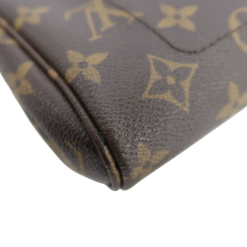 LOUIS VUITTON Monogram Favorite MM Chain ShoulderBAG　 with Shoulder Strap   Gold Hardware