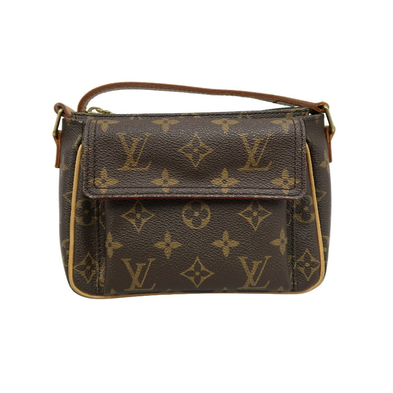 LOUIS VUITTON Monogram Viva Cite PM Shoulder Bag  　brown　Gold Hardware