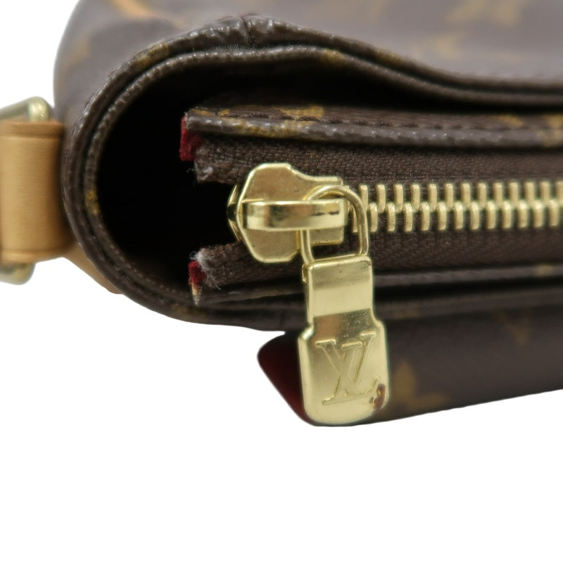 LOUIS VUITTON Monogram Viva Cite PM Shoulder Bag  　brown　Gold Hardware