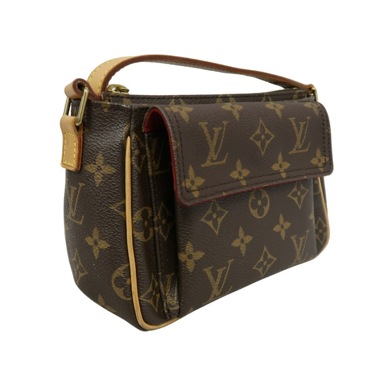 LOUIS VUITTON Monogram Viva Cite PM Shoulder Bag  　brown　Gold Hardware