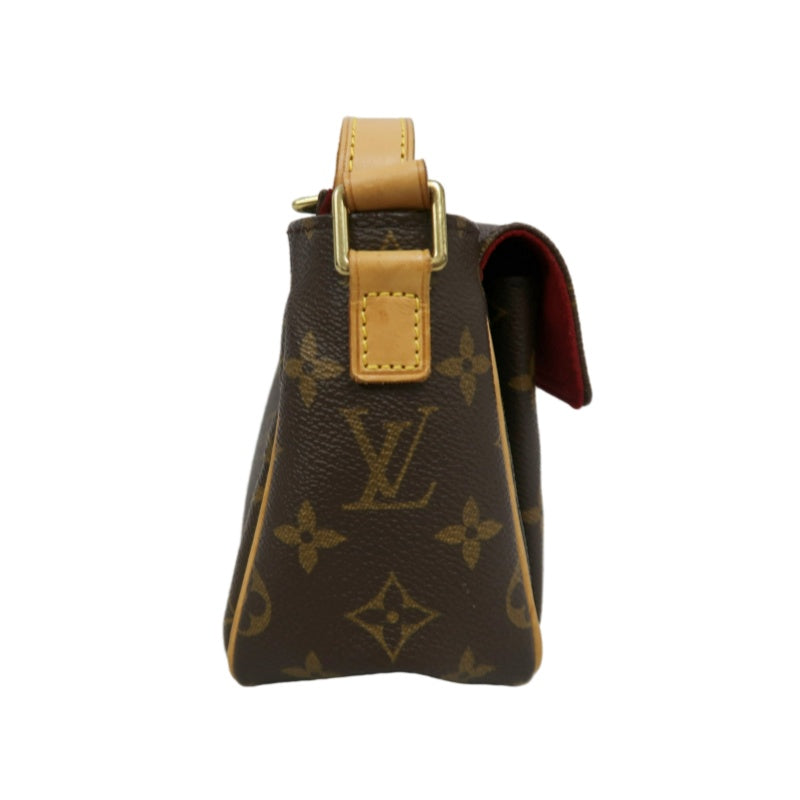 LOUIS VUITTON Monogram Viva Cite PM Shoulder Bag  　brown　Gold Hardware