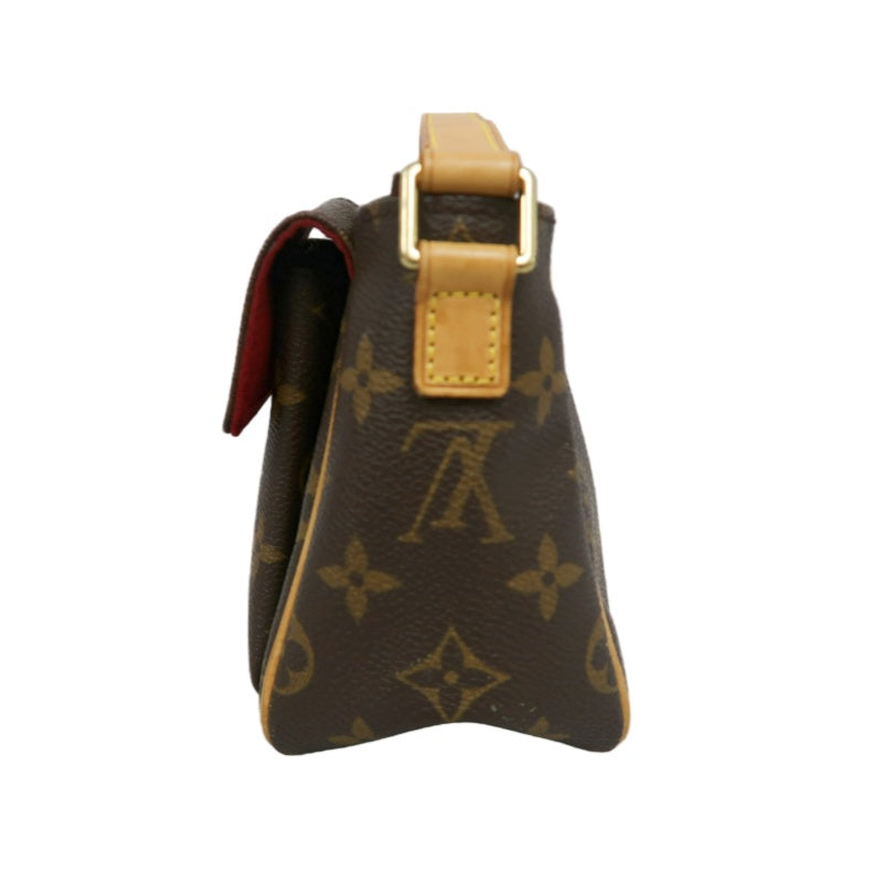 LOUIS VUITTON Monogram Viva Cite PM Shoulder Bag  　brown　Gold Hardware