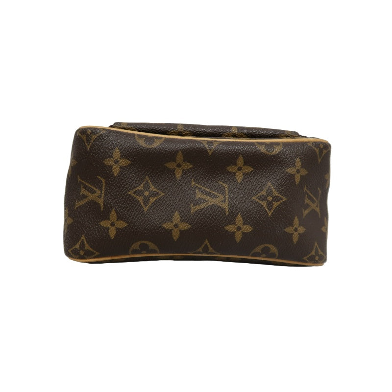 LOUIS VUITTON Monogram Viva Cite PM Shoulder Bag  　brown　Gold Hardware