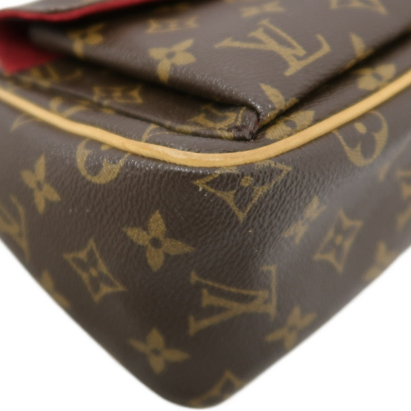 LOUIS VUITTON Monogram Viva Cite PM Shoulder Bag  　brown　Gold Hardware