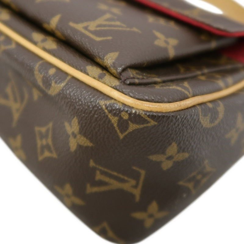 LOUIS VUITTON Monogram Viva Cite PM Shoulder Bag  　brown　Gold Hardware