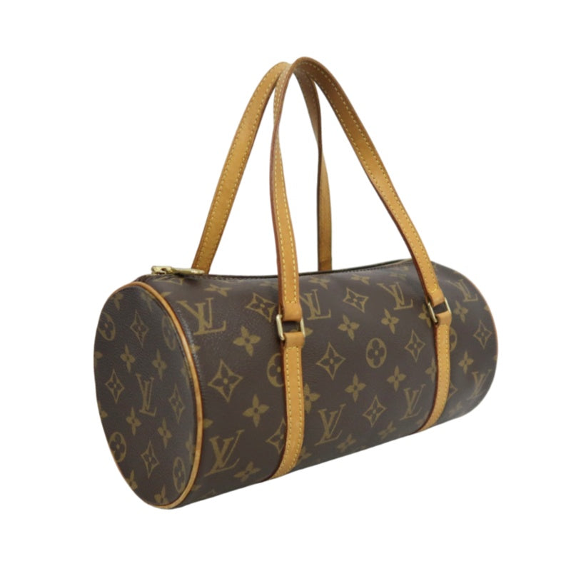 LOUIS VUITTON Monogram Papillon 26 Handbag brown Gold Hardware