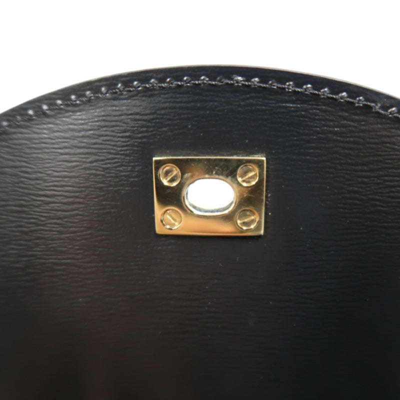 LOUIS VUITTON Epi Tilsitt Shoulder Bag  Black leather Gold Hardware
