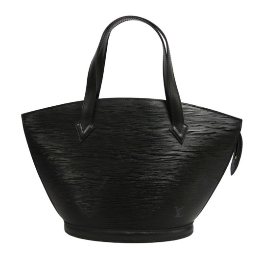 LOUIS VUITTON Epi Saint Jacques Leather Handbag Black