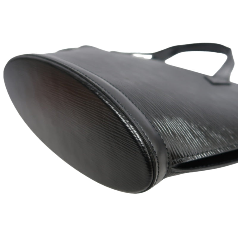 LOUIS VUITTON Epi Saint Jacques Leather Handbag Black