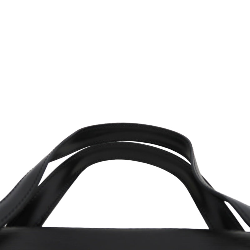 LOUIS VUITTON Epi Saint Jacques Leather Handbag Black