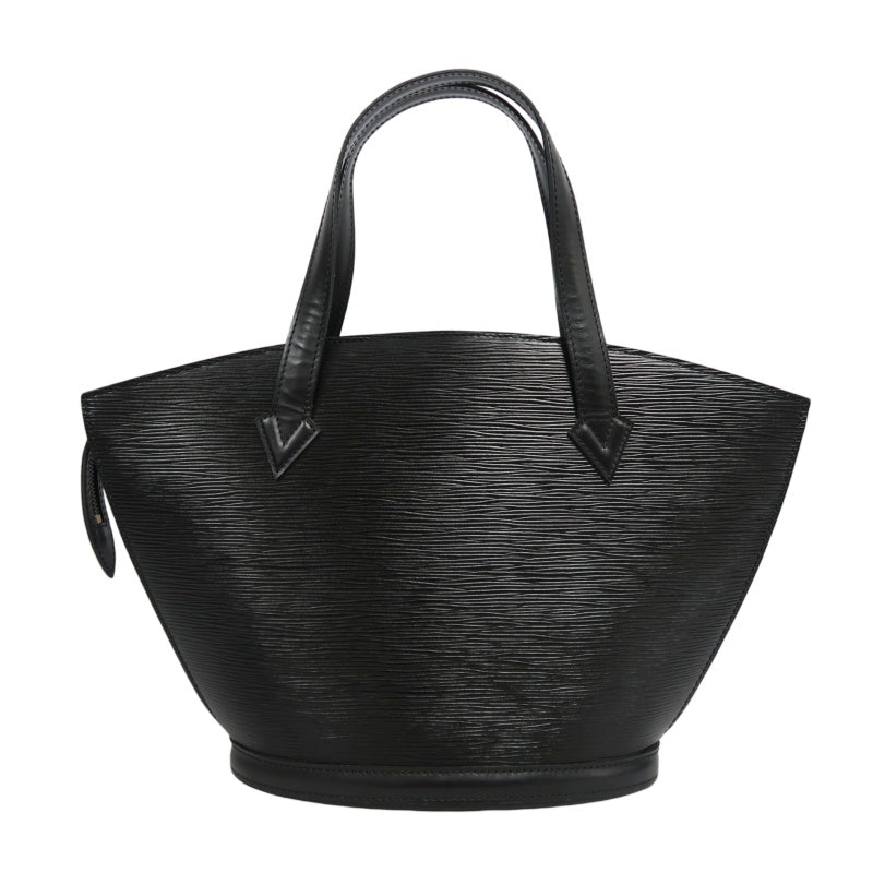 LOUIS VUITTON Epi Saint Jacques Leather Handbag Black