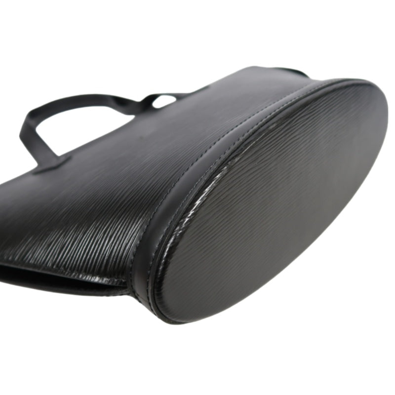 LOUIS VUITTON Epi Saint Jacques Leather Handbag Black