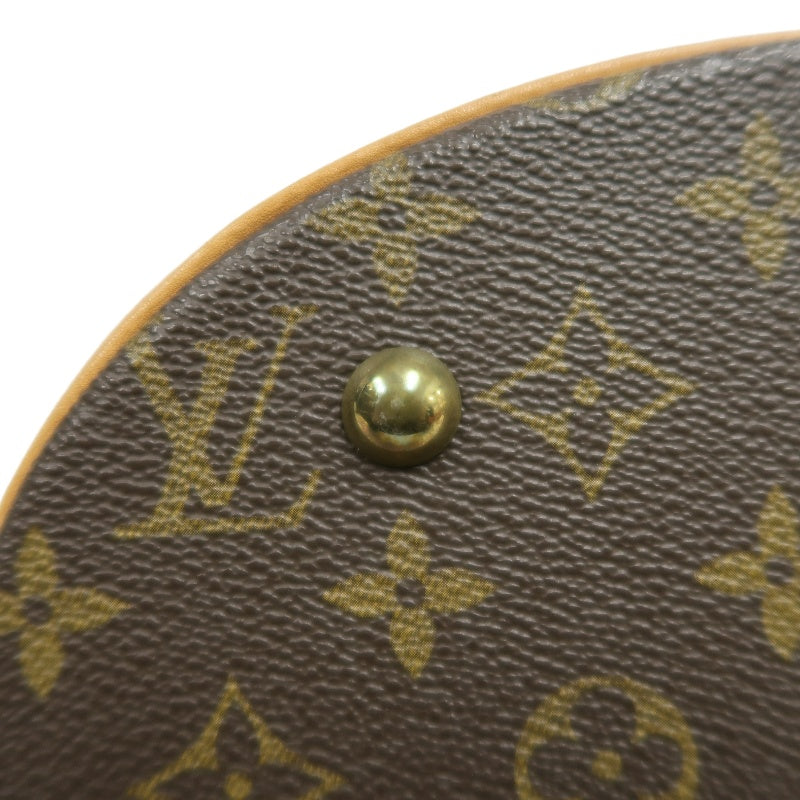 LOUIS VUITTON Monogram Bucket Bag PM 　 Brown  Gold Hardware 　Pouch