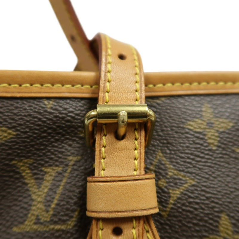 LOUIS VUITTON Monogram Bucket Bag PM 　 Brown  Gold Hardware 　Pouch