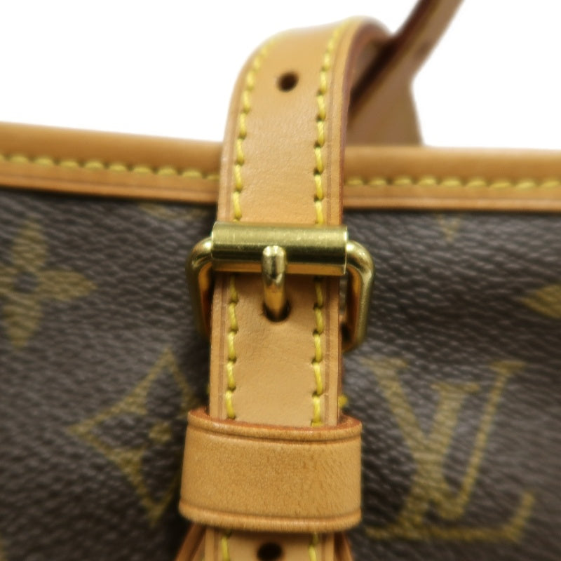 LOUIS VUITTON Monogram Bucket Bag PM 　 Brown  Gold Hardware 　Pouch