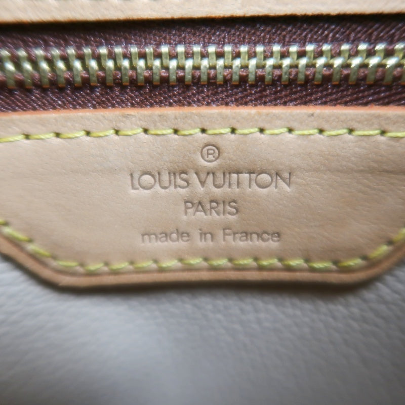 LOUIS VUITTON Monogram Bucket Bag PM 　 Brown  Gold Hardware 　Pouch