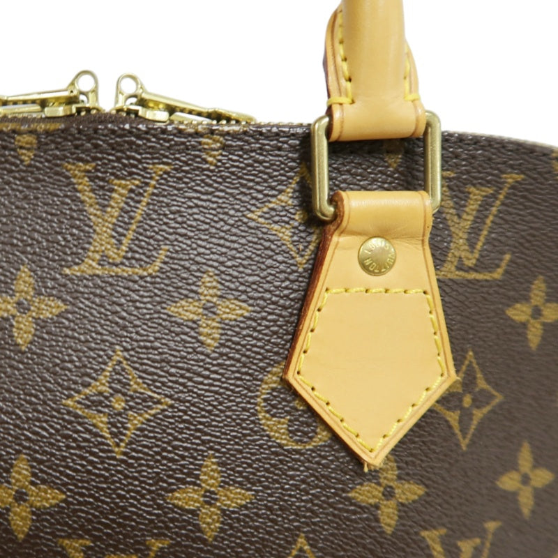 LOUIS VUITTON Monogram Alma PM  Handbag  Brown Gold Hardware Padlock ・ 2 Keys