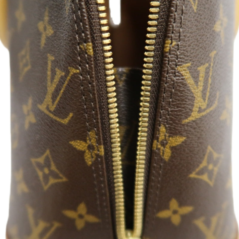 LOUIS VUITTON Monogram Alma PM  Handbag  Brown Gold Hardware Padlock ・ 2 Keys