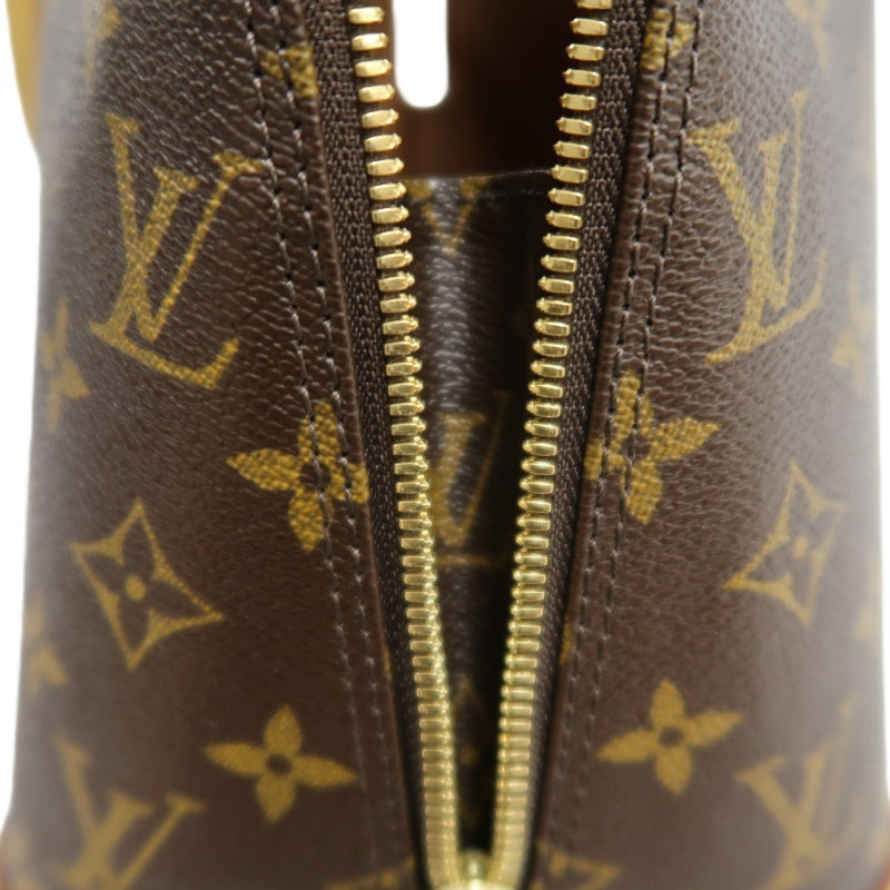 LOUIS VUITTON Monogram Alma PM  Handbag  Brown Gold Hardware Padlock ・ 2 Keys