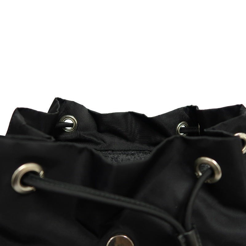 PRADA Nylon  Backpack 　Black　Silver Hardware