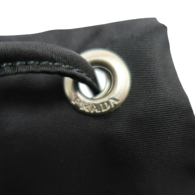 PRADA Nylon  Backpack 　Black　Silver Hardware
