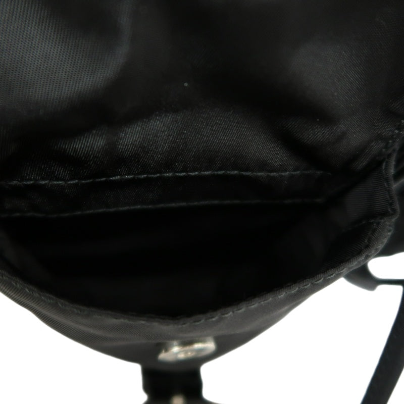 PRADA Nylon  Backpack 　Black　Silver Hardware