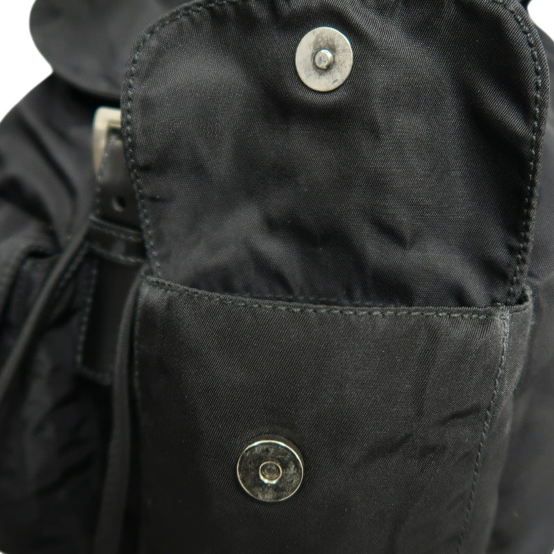 PRADA Nylon  Backpack 　Black　Silver Hardware