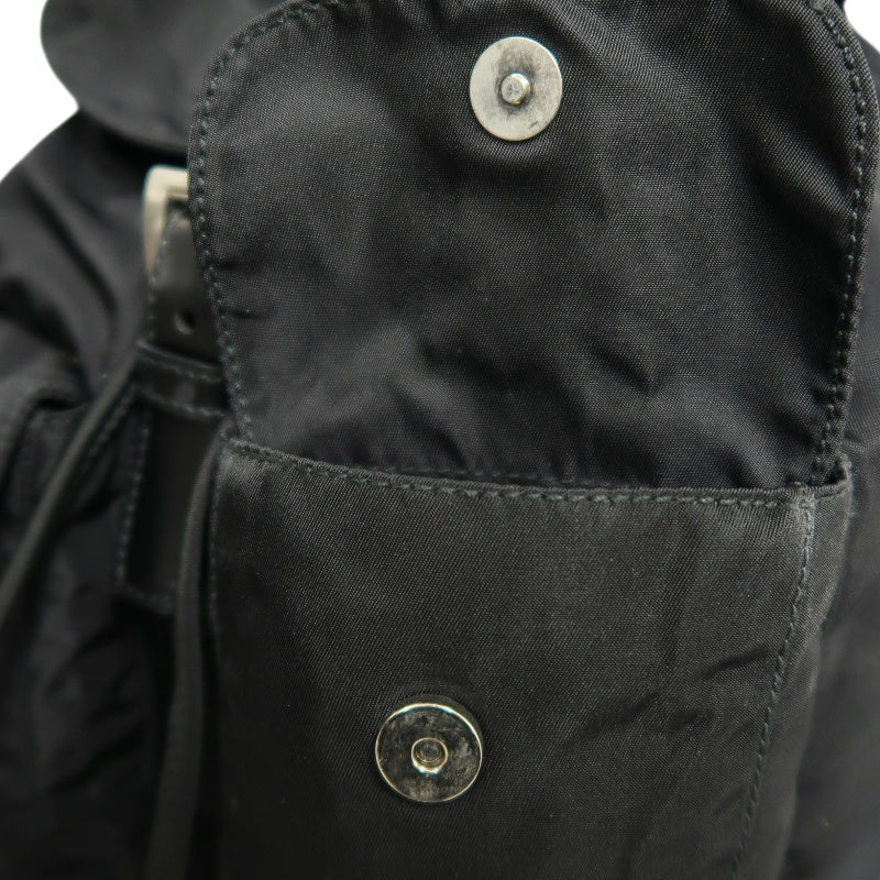 PRADA Nylon  Backpack 　Black　Silver Hardware