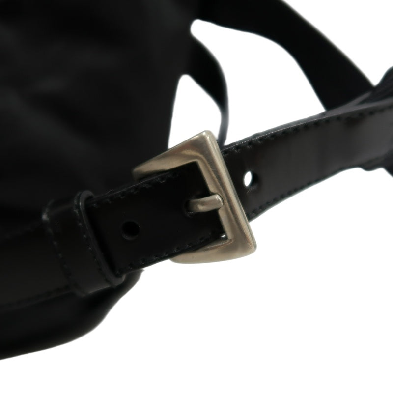PRADA Nylon  Backpack 　Black　Silver Hardware