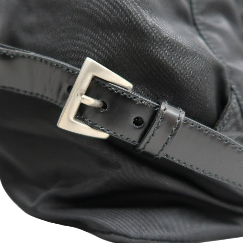 PRADA Nylon  Backpack 　Black　Silver Hardware