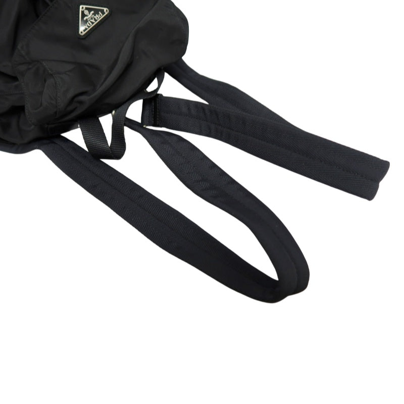 PRADA Nylon  Backpack 　Black　Silver Hardware