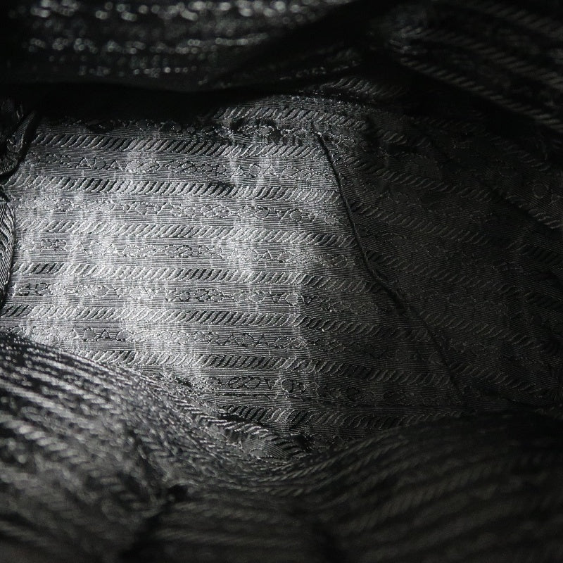 PRADA Nylon  Backpack 　Black　Silver Hardware