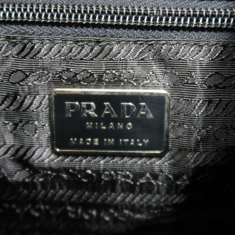 PRADA Nylon  Backpack 　Black　Silver Hardware