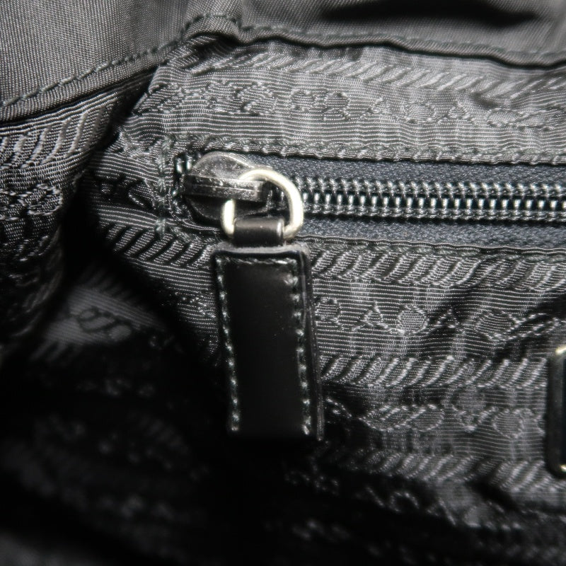 PRADA Nylon  Backpack 　Black　Silver Hardware