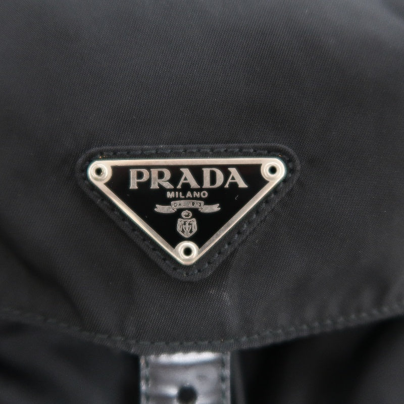 PRADA Nylon  Backpack 　Black　Silver Hardware