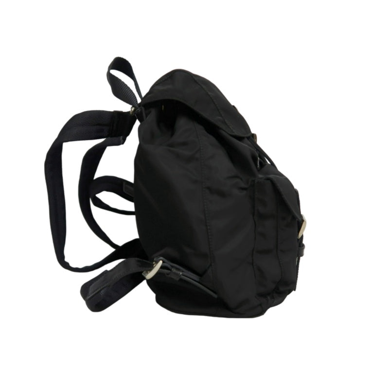 PRADA Nylon  Backpack 　Black　Silver Hardware