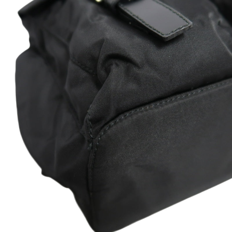 PRADA Nylon  Backpack 　Black　Silver Hardware