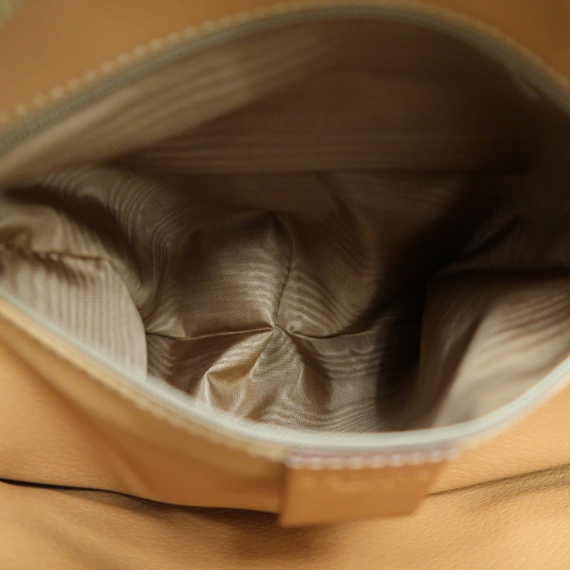 CELINE Macadam Monogram  Mini Boston Bag  brownGold Hardware