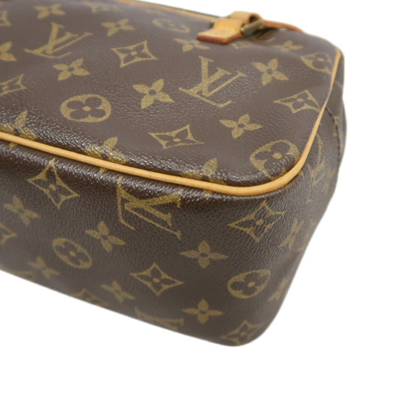 LOUIS VUITTON  Monogram Cite MM Handbag Brown