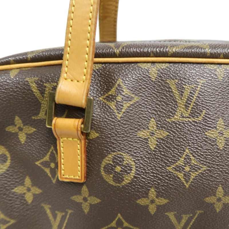 LOUIS VUITTON  Monogram Cite MM Handbag Brown