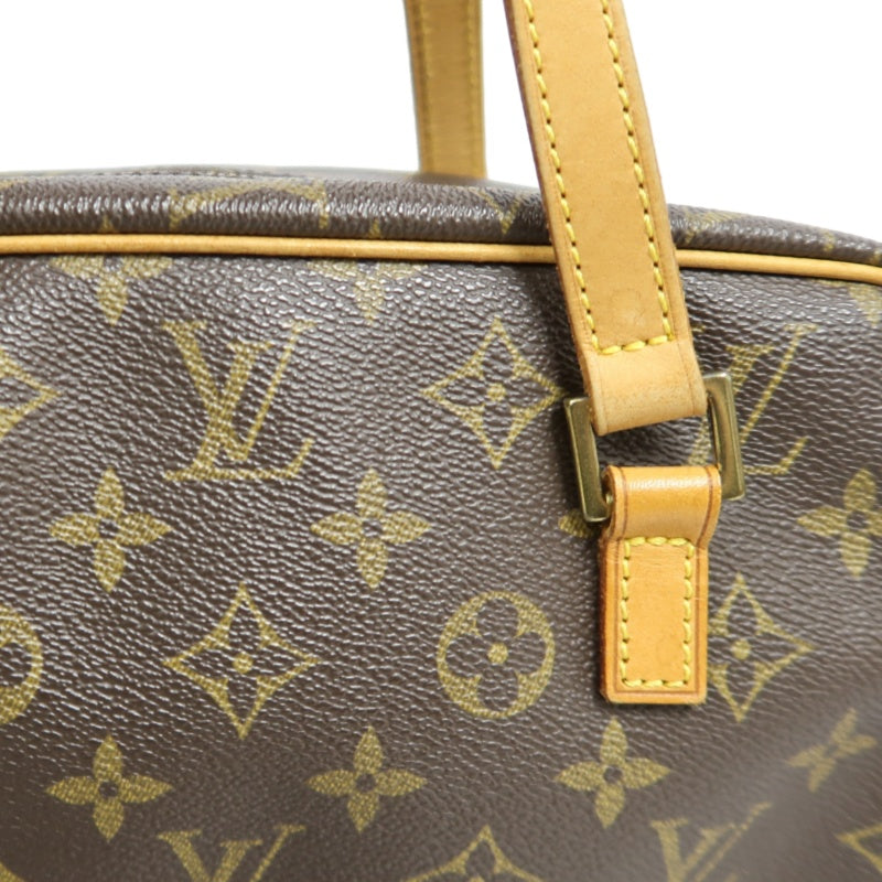 LOUIS VUITTON  Monogram Cite MM Handbag Brown