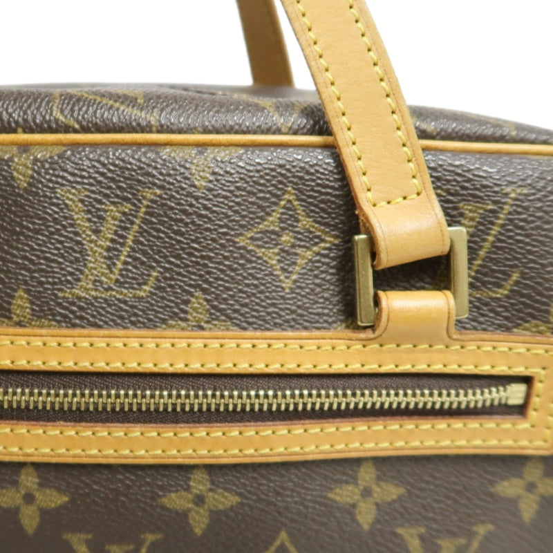 LOUIS VUITTON  Monogram Cite MM Handbag Brown